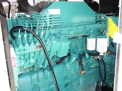 Cummins silenced diesel generator 160kva 415v