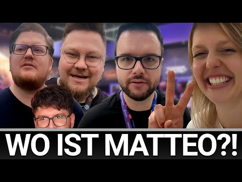 ALLE auf der GamesCom, nur Matteo nicht! (inkl. RickRoll)