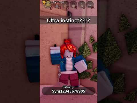 Ultra instinct 💀 #roblox #sharp