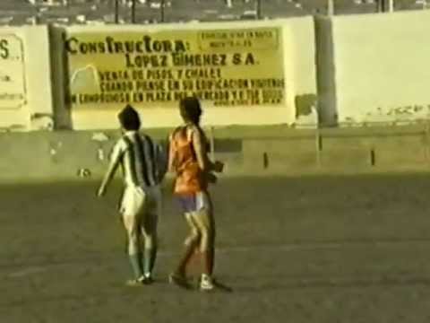 CD ROQUETAS - AD ALMERIA año 1983 partido amistoso de veteranos - 2 parte