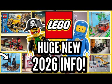 SO MUCH NEWS! Pirates, CITY Construction, Trains & MORE!