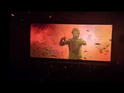 Nani Entry Mass Theater response | Saripodhaa Sanivaaram | Interval | Nani Mass | Natural Star Nani