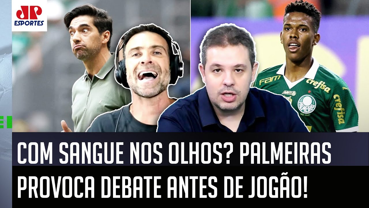 "EU NÃO TENHO DÚVIDA, cara! O Palmeiras VAI QUE NEM LOUCO para..." VEJA esse BAITA DEBATE!
