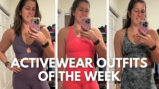 🔥 FULL WEEK OF GYM OUTFITS | Flattering, Functional & On Repeat
