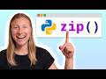 Python Zip Function Visually Explained