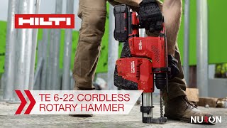 Hilti Nuron TE 6-22 Cordless SDS Plus Rotary Hammer - Features and Benefits