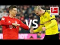 Robert Lewandowski vs. Erling Haaland | Record-Breaking Strikers go Head to Head