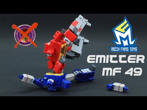 Stop Motion Review 118 - MechFansToys Emitter (OS KO Magic Square Stereo Master)
