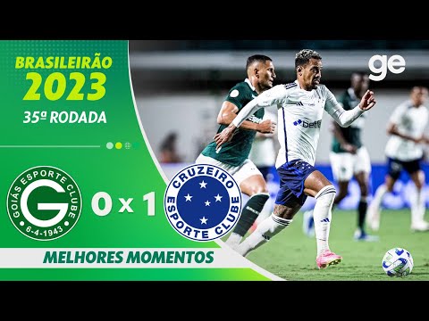 Gols e lances de Goiás x Cruzeiro