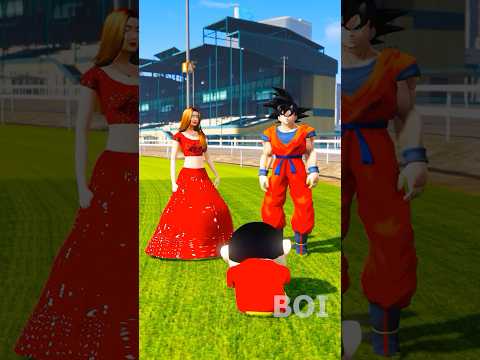 GTA V : WHAT HAPPENED GOKU SON 😨 #shorts #gta5 #holidayswithyoutube