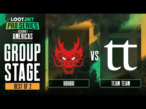 Hokori vs TEAMTEAM Game 1 - Pro Series 7 AM: Group Stage w/ rkryptic & neph