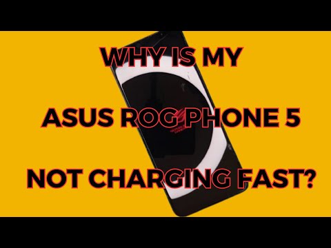 Why is my ASUS Rog Phone 5 not charging fast - asus charging port replacement