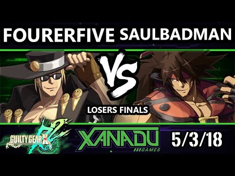 F@X 248 GGXRD2 - saulBadman (Sol) Vs. fourerfive (Johnny) - Guilty Gear XRD Rev 2 Losers Finals