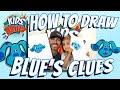 How To Draw Blue S Clues Dog For Kids Blue The Dog