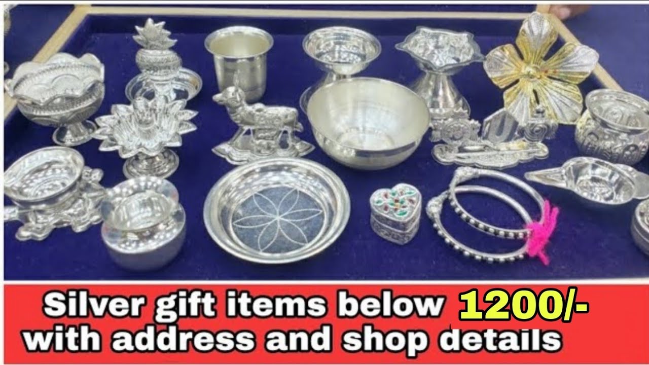 No making charges,courier facility/Silver gift items under Rs.700/Silver return gifts with price
