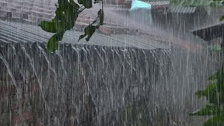 Download lagu Very Heavy Rain And Thunder Sounds Make The Atmosphere Quiet | Relaxation Sounds of Heavy Rain mp3