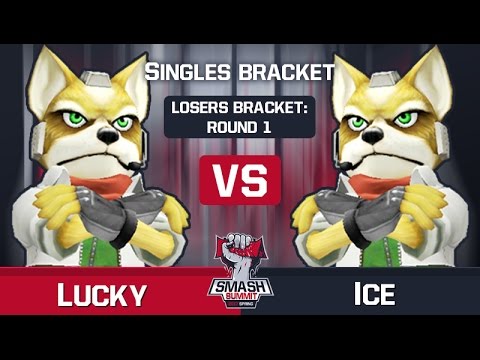Lucky vs Ice - Melee Singles: Lower Bracket - Smash Summit Spring 2017