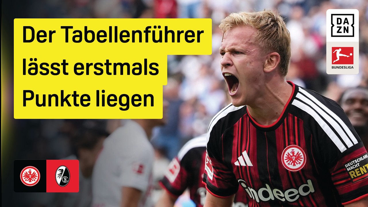 Eintracht Frankfurt 2 - 2 SC Freiburg highlights