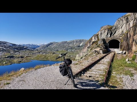 Rallarvegen - Full length| Navvy road | Haugastøl - Finse - Flåm minute by minute | Slow TV