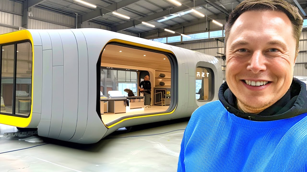 Elon Musk: "Estou Lançando A Nova Casa Tesla Hoje"