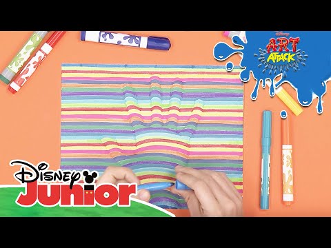 🖼️ Art Attack Bastelclip #94: 3D Bilder | Disney Junior