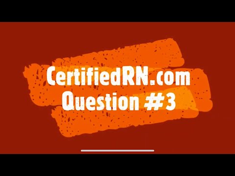 CCRN PCCN Review Question #3: Hypertrophic and Dilated Cardiomyopathy.