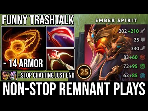 Non-Stop Trashtalk Ember Spammer Desolator + Daedalus Insane Damage Deleted Everyone 24Kills DotA 2