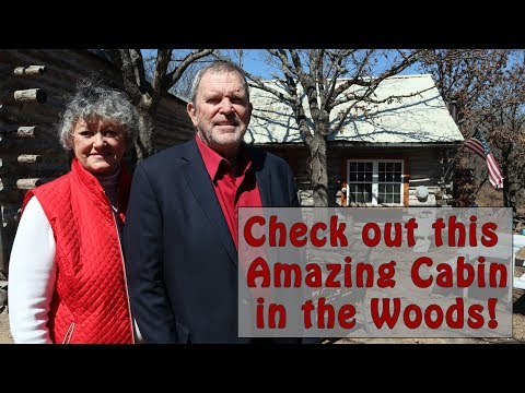 70 year old man builds THIS AMAZING Cabin in the Woods! Video