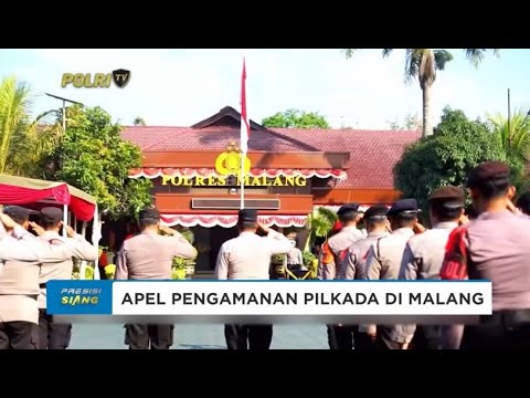 POLRES MALANG LIBATKAN 15 RIBU PERSONEL GABUNGAN AMANKAN PILKADA