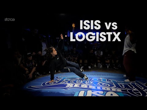 ISIS vs LOGISTX [bgirl final] // stance // FREESTYLE SESSION USA 1v1 - 2021