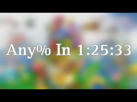 Super Mario 3D World (Switch) Any% Speedrun In 1:25:33 (Former World Record)