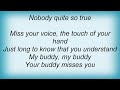 Bing Crosby - My Buddy Lyrics