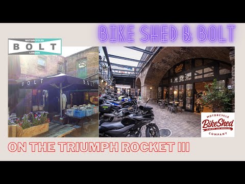 BIKE SHED & BOLT On a Triumph Rocket III!