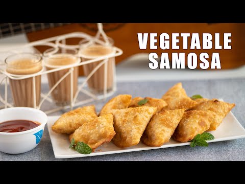 Samosas | Vegetable Samosas | Crispy Samosas Recipe