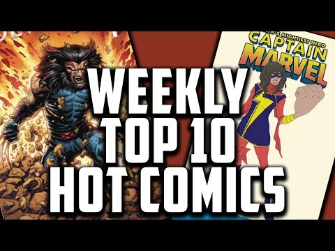 Hot Top 10 Comic Books On The Rise - OCT (Week 1) 2018, Speculation, Sales & Investing