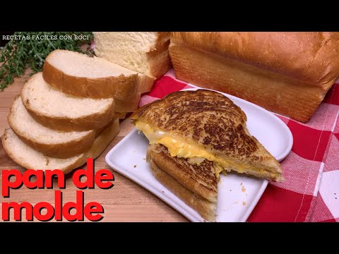 Pan de Molde Casero | Pan de Caja | Pan en 5 minutos.