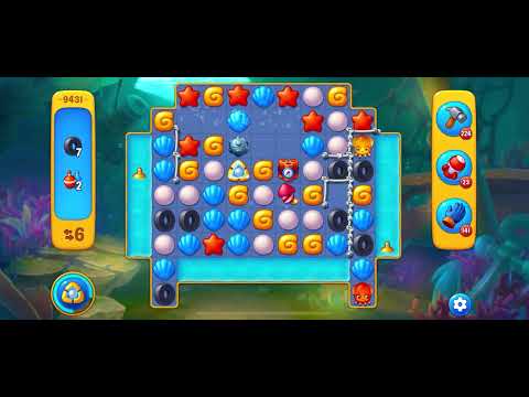 Fishdom level 9431 no boosters フィッシュダム