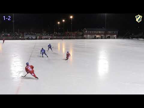 NM Bandy Semifinale (1/5) Herrer Ullern - Stabæk (høydepunkt)