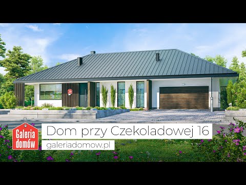 Projekt domu przy Czekoladowej 16 - GaleriaDomow.pl