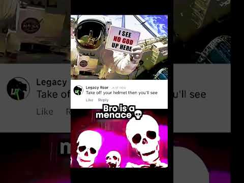 Astronaut Says “No God Up Here” | Comment Section Wins the Internet
