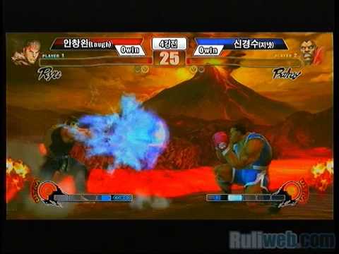 Korea Nationals SF4 Finals 6 - Laugh (Ryu) vs Janet (Boxer)