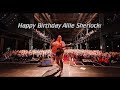 HAPPY BIRTHDAY ALLIE SHERLOCK