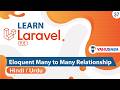 Laravel Eloquent Many To Many Relationship Tutorial In Hindi Urdu