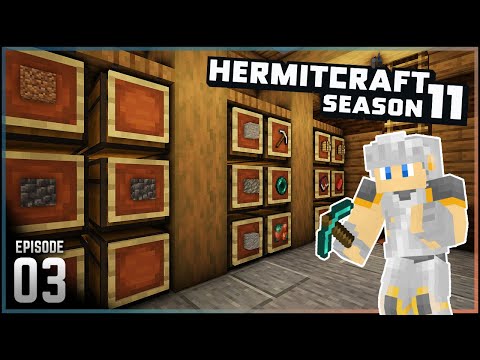 Simple Storehouse | Hermitcraft S11 - Ep. 3
