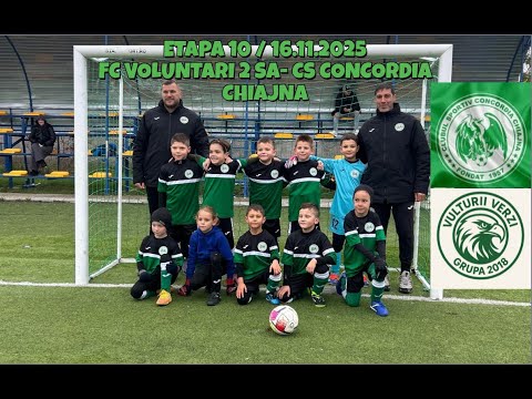 FC Voluntari 2 SA 1 - 9 CS Concordia Chiajna 2018, AJF ILFOV, Sezon 25/26, Etapa 10