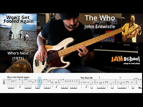 Top 5 John Entwistle Basslines with TAB (The Who)