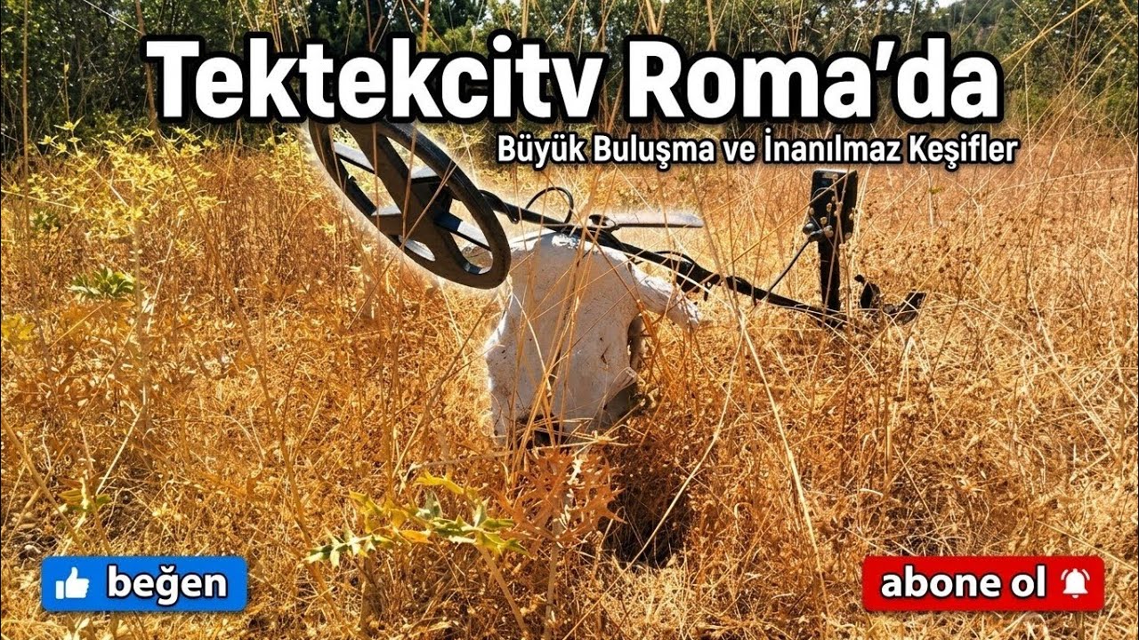 Roma Topraklarında Ne Bulduk? | Dedektörle Yüzey Araştırması #metaldetecting 