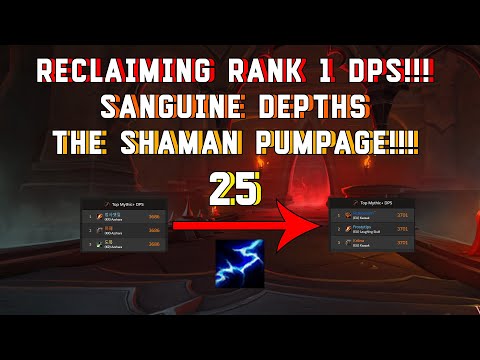 WE ARE BACK ON TOP!!! | ELEMENTAL SHAMAN PUMP!!! | 25 SD