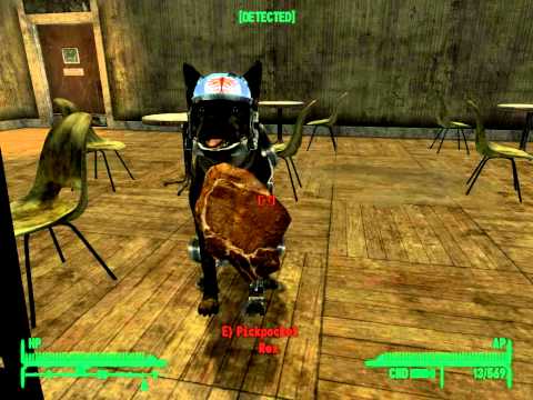 Rex The Cyborg Huskey! - Fallout New Vegas