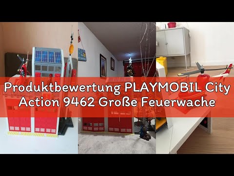 Produktbewertung PLAYMOBIL City Action 9462 Große Feuerwache mit Soundeffekten, Ab 5 Jahren